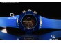 Big Bang Unico Blue Sapphire SS Blue Rubber Strap Skeleton Dial Swiss Valjoux 7750 Auto