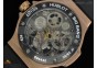 Big Bang 44mm Skeleton Tourbillon RG on Black Rubber Strap