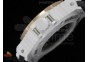 Big Bang 41mm White Caviar RG/Green Bezel  on Green Gummy Strap A2824