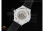 Big Bang 41mm White Caviar SS/Yellow Bezel  on Yellow Gummy Strap A2824