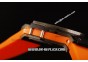 Hublot Big Bang Chronograph Swiss Quartz Movement PVD Case with Orange Diamond Bezel and Orange Rubber Strap-Lady Model