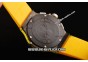 Hublot Big Bang Chronograph Swiss Quartz Movement PVD Case with Yellow Diamond Bezel and Yellow Rubber Strap-Lady Model