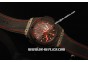 Hublot King Power F1 Swiss Valjoux 7750 Automatic Movement PVD Case with Skeleton Dial and Red Markers/Hands