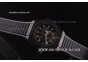 Hublot King Power F1 Swiss Valjoux 7750 Automatic PVD Case with Skeleton Dial and Black Rubber Strap