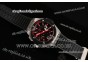 Hublot King Power F1 Swiss Valjoux 7750 Automatic Steel Case with PVD Bezel and Skeleton Dial - Black Rubber Strap