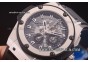 Hublot King Power F1 Swiss Valjoux 7750 Automatic Steel Case with Skeleton Dial and Black Rubber Strap