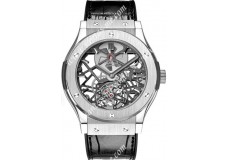 Replica Hublot Classic Fusion Skeleton Tourbillon Mens Wristwatch 505.NX.0170.LR