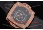 Hublot Masterpiece MP 08 Antikythera Sunmoon 908.NX.1012.GR Skeleton Dial Grey Leather Steel Watch