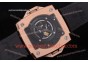 Hublot Masterpiece MP 08 Antikythera Sunmoon 908.NX.1015.GR Skeleton Dial Orange Leather Steel Watch