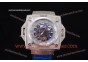 Hublot Masterpiece MP 08 Antikythera Sunmoon 908.NX.1016.GR Skeleton Dial Blue Leather Steel Watch