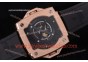 Hublot Masterpiece MP 08 Antikythera Sunmoon 908.NX.1019.GR Skeleton Dial Brown Leather Rose Gold Watch