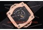 Hublot Masterpiece MP 08 Antikythera Sunmoon 908.NX.1020.GR Skeleton Dial Yellow Leather Rose Gold Watch