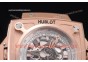 Hublot Masterpiece MP 08 Antikythera Sunmoon 908.NX.1020.GR Skeleton Dial Yellow Leather Rose Gold Watch