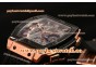 Hublot MP-06 Senna Chrono T854656 Skeleton Dial Stick Markers Rose Gold Watch