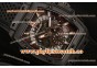 Hublot MP-06 Senna Chrono T854651 Skeleton Dial White Markers PVD Watch