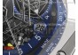 Big Bang Sang Bleu II Chrono SS HRF Best Edition Blue Dial on Blue Gummy Strap A7750
