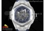 Big Bang Sang Bleu II Chrono SS HRF Best Edition Blue Dial on Blue Gummy Strap A7750
