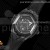 Big Bang Sang Bleu II Chrono PVD HRF Best Edition Black Dial on Black Gummy Strap A7750