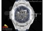 Big Bang Sang Bleu II Chrono SS Diamonds HRF Best Edition Blue Dial on Blue Gummy Strap A7750