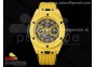 Big Bang Unico Yellow Magic Ceramic ZF 1:1 Best Edition Skeleton Dial on Yellow Rubber Strap A1280